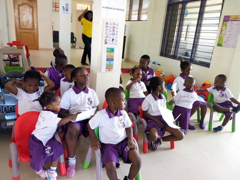 HABIS pupils taking part in French Week