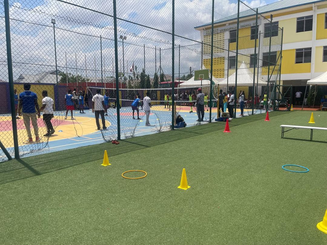 The HABIS playground and sports court